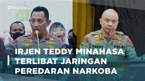 Video Kapolri Irjen Teddy Minahasa Diduga Terlibat Jaringan Narkoba