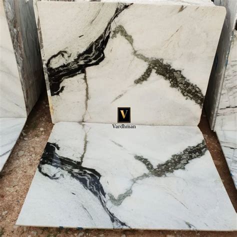 Slab Panda White Marble For Flooring Thickness Mm At Rs Sq Ft