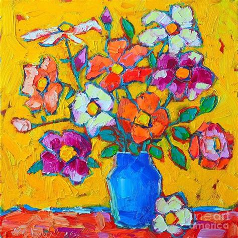 Pin By Vardit Dafni On In Art Painting Flower Art Painting