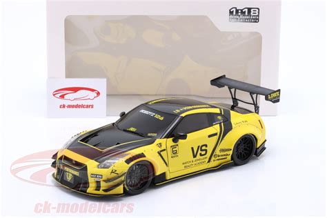 Solido Nissan Skyline Gt R R Lbwk Body Kit Amarillo