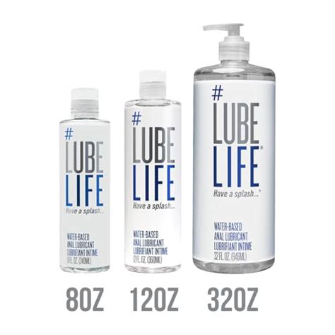 Lubelife Water Based Anal Lubricant Personal Backdoor Lube For Men