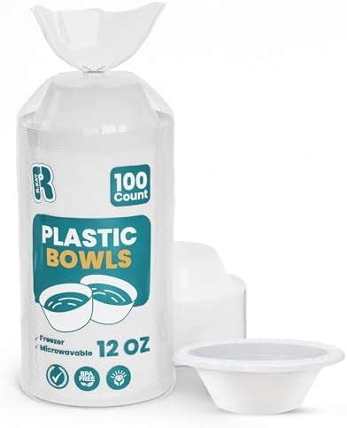 R Kay Plastic Bowls Count Microwavable Disposable Bowls Strong