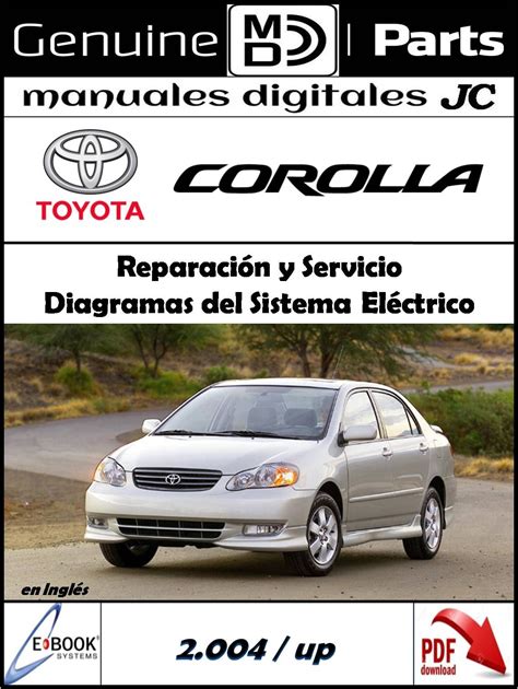 Toyota Corolla Manual De Taller Ubicaci N De Las Piezas Sistema