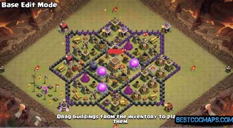 10 Best Th8 Base Links 2022 Farming War Trophy Best Coc Maps