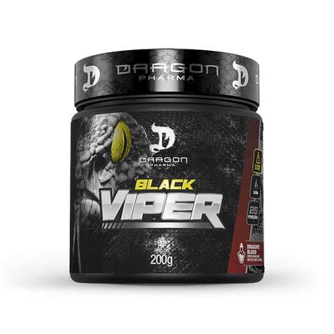 Hardcore Suplementos Black Viper 200g Termogênico Dragon Pharma