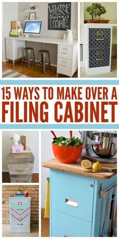 Ways To Make Over An Ugly File Cabinet File Cabinet Makeover