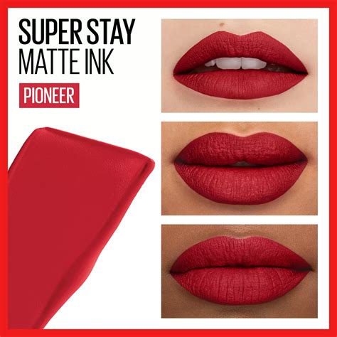 Maybelline SuperStay Matte Ink Liquid Lipstick, Pioneer - Shop Lipstick at H-E-B