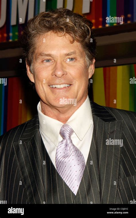 David Hasselhoff Opening Night Of The Classic Broadway Musical Finian S Rainbow Held At The St