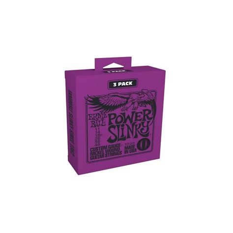 Ernie Ball Power Slinky Lime Pack Ud