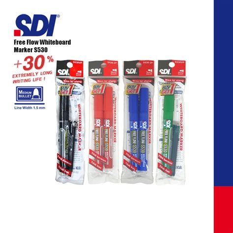 Jual Sdi Whiteboard Marker Spidol Papan Tulis S Shopee Indonesia