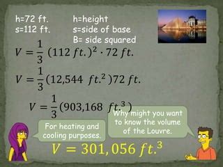 Volume of a pyramid | PPT