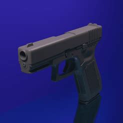 Mejores Archivos Stl Para La Impresora D Glock Pistola Modelos Para