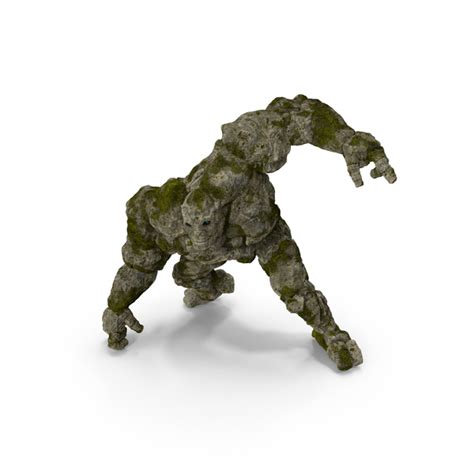 Stone Golem Fighting Pose Png Images And Psds For Download Pixelsquid