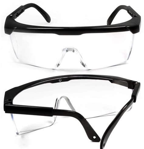 Polycarbonate Safety Eye Protection Goggles, Frame Type: Nylon at Rs 11 ...