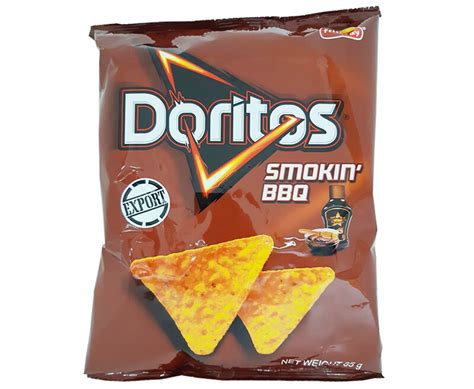 Fritolay Doritos Tortilla Chips Smokin Bbq 65g