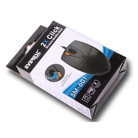 Everest SM 601 Wired Black Optical Mouse Hepsiburada Global