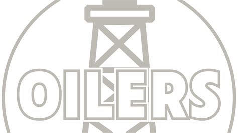 Houston Oilers Logo Coloring Page