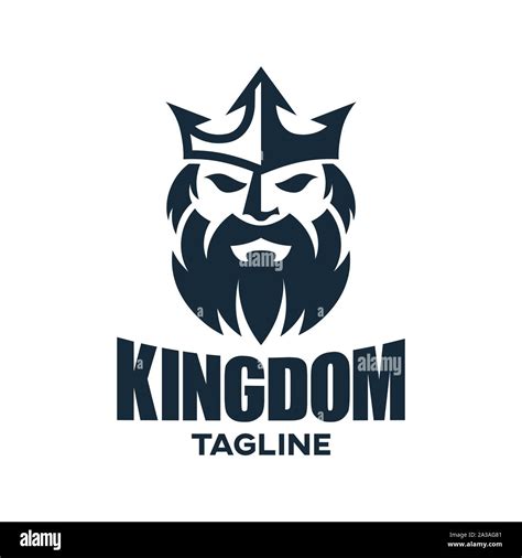 Modern king and kingdom logo design Stock Vector Image & Art - Alamy