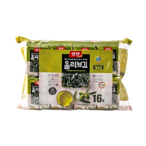 Dongwon Olive Oil Roasted Laver Seaweed G X P Korea Shopee Singapore