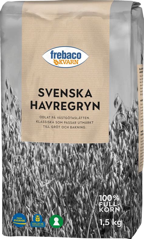 Svenska Havregryn Frebaco Kvarn Dabas