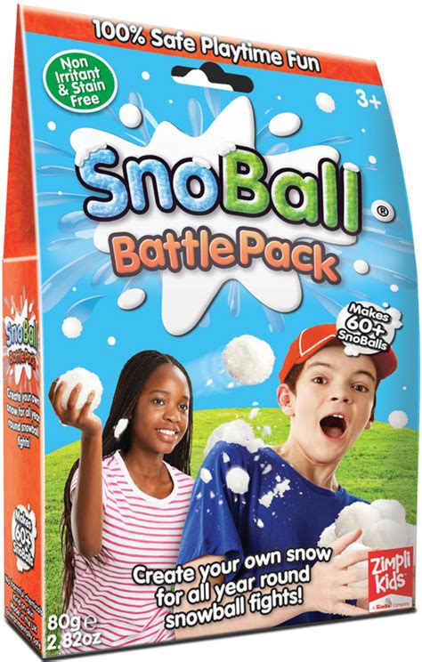 Snoball Battle Pack 4 Pack 80g Wholesale