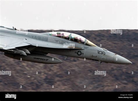 Boeing F A 18F Super Hornet XE 230 Of The US Navy S VX 9 Vampires