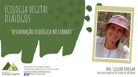 Restauração ecológica no Cerrado Dra Giselda Durigan IF YouTube