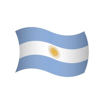flag  argentina   white background