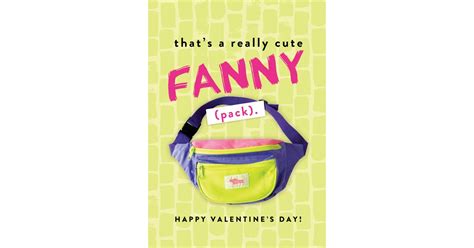 That S A Really Cute Fanny Pack 90s Valentine S Day Cards Popsugar Love And Sex Photo 2