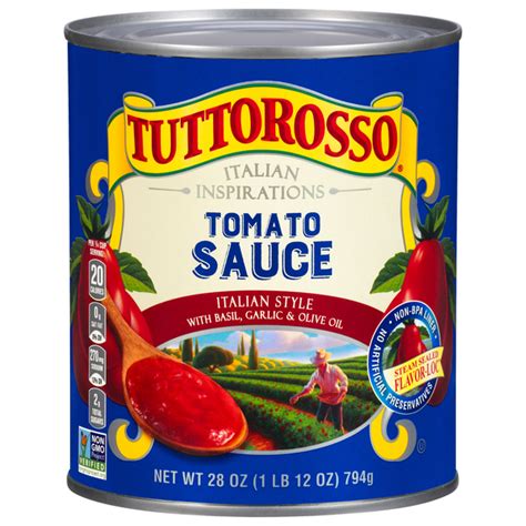 Save On Tuttorosso Italian Style Tomato Sauce With Basil Garlic Olive