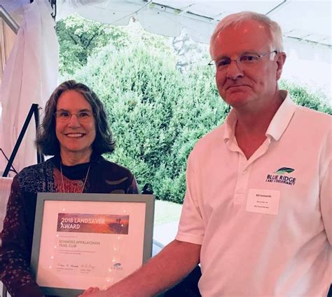 Ratc Honored With Landsaver Award Roanoke Appalachian Trail Club