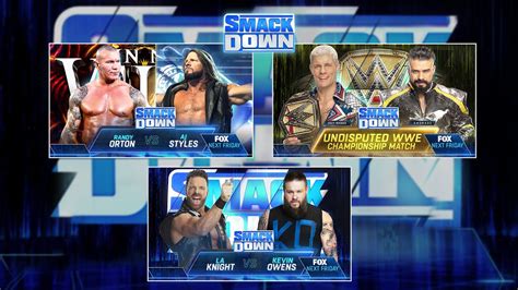 Como Hacer La Match Card De Smackdown Youtube