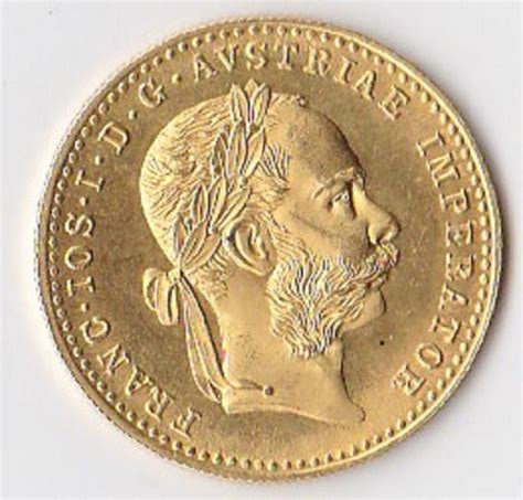 1915 Austrian Gold Coin Franc Ios Idg Avstriae Imperator 3 5gm Etsy