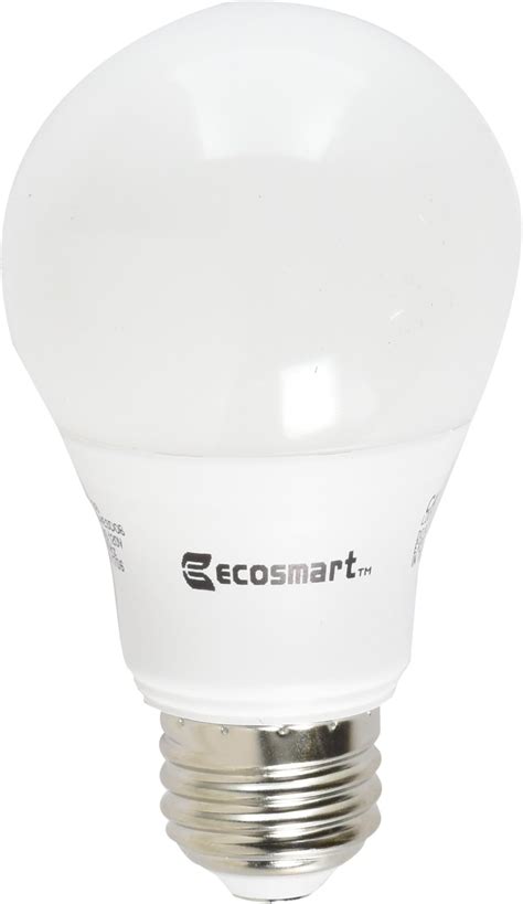 Ecosmart 60w Equivalent Daylight A19 Energy Star Dimmable Led Light Bulb 4 Pack