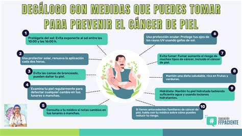 Decálogo para prevenir el cáncer de piel Cursos de Auxiliar Enfermería