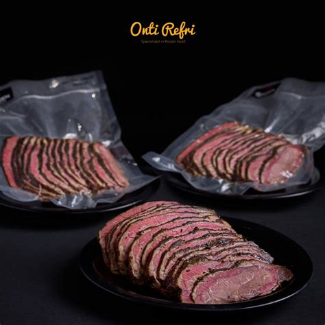 Jual Smoked Wagyu Beef Brisket Gr Daging Sapi Asap Shopee