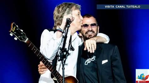 Paul Mccartney Y Ringo Starr Comparten Escenario En Los Ngeles Youtube