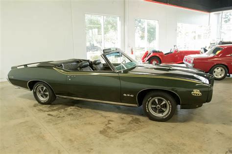 Pontiac Gto Miles Midnight Green Metallic Convertible