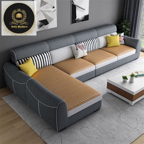 Jual Sofa Letter L Sudut Minimalis Ruang Tamu Cantik High Class Quality