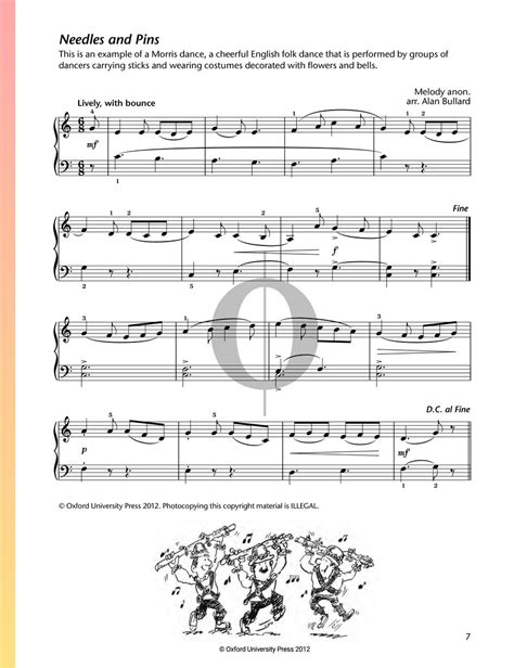 Needles and Pins (Alan Bullard) Piano Sheet Music - OKTAV