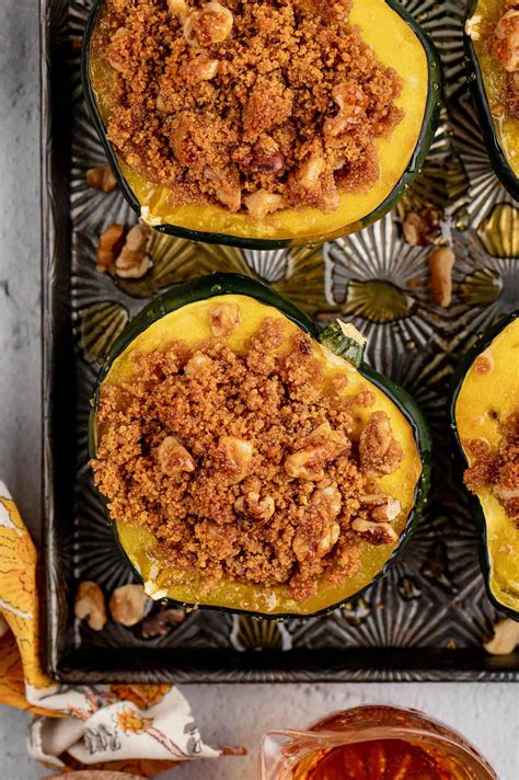 Baked Acorn Squash Beyond Frosting