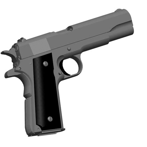 3d File Colt M1911・model To Download And 3d Print・cults