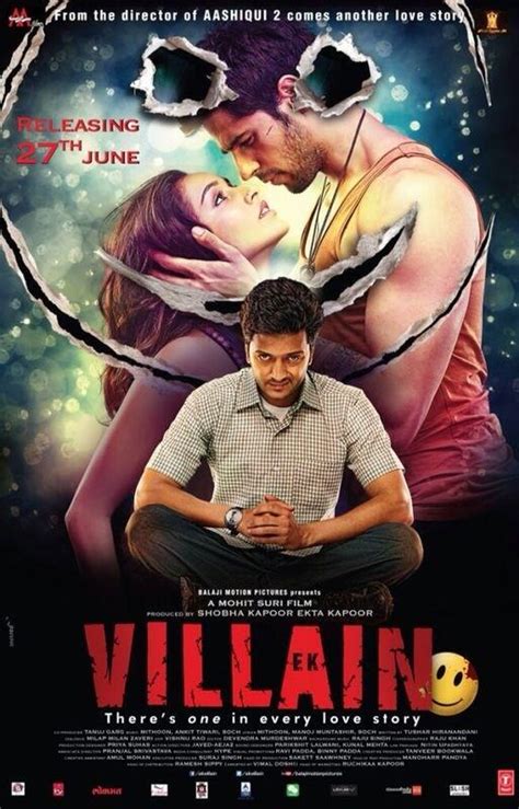 Ek Villain Latest Authentic Trailer And Creative Poster © Bom Digital Media Entertainment