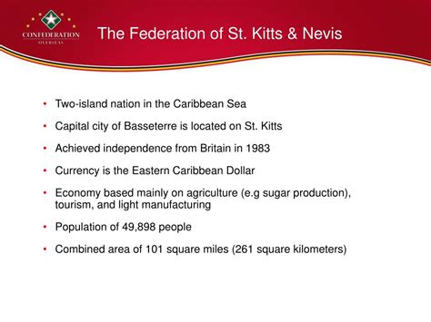 Ppt St Kitts And Nevis Citizenship By Investment Program Powerpoint