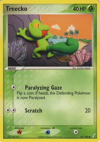 Treecko Ex Crystal Guardians Bulbapedia The Community Driven