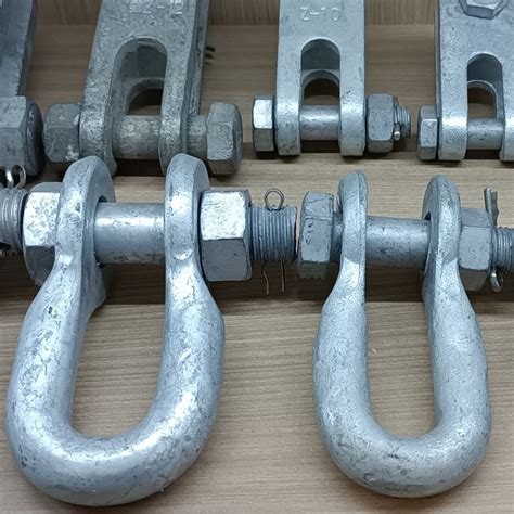 Galvanized Rigging Bow Shackle With Screw Pin Forged Anchor For