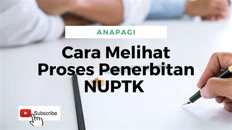 Cara Cek Penerbitan NUPTK Guru Secara Mandiri Mudah Banget YouTube