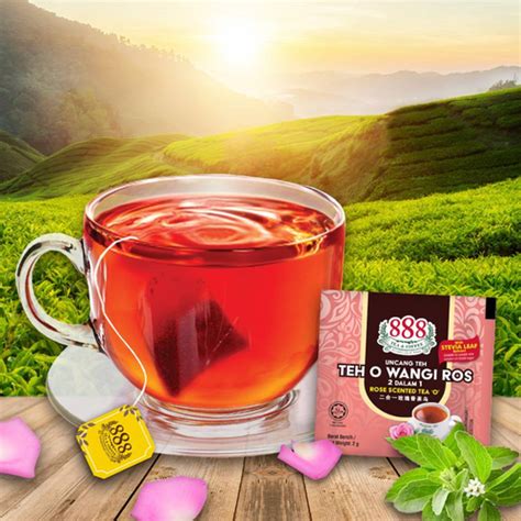 888 Rose Scented Tea - with Stevia Extract - Gulfood 2024