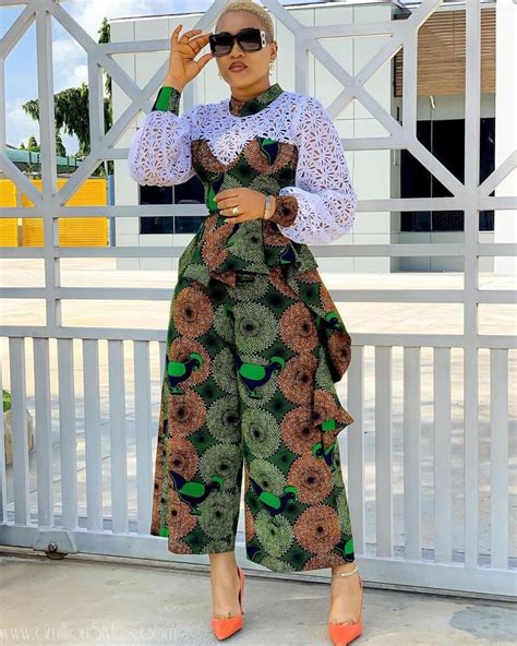 These Beautiful 7 Ankara And Lace Mix Styles Are What You Need Today