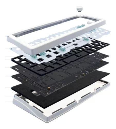 Kit Espaciador De Teclado Mecánico Gmk67 Hot Swap Con Retroi Cuotas sin interés